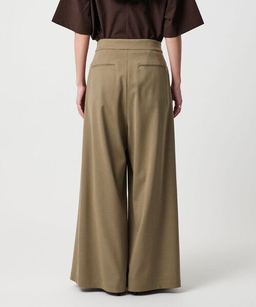 MARW UNITED ARROWS(マルゥ ユナイテッドアローズ)の「<MARW UNITED ARROWS>3タック ワイド パンツ(その他パンツ・レディース・ダークグレー/モカ・36/38)」の10枚目の写真