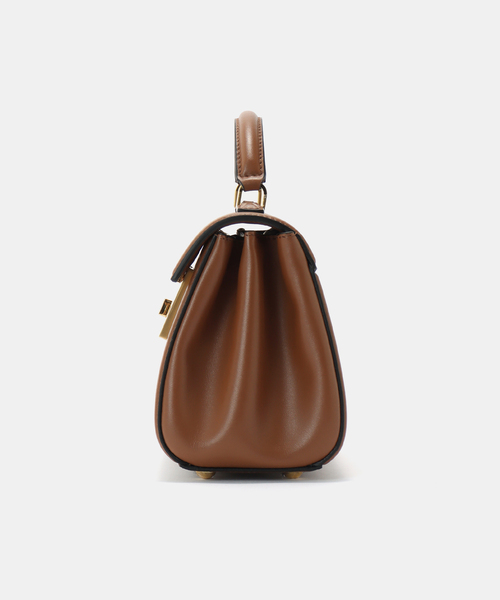 Spick & Span（スピックアンドスパン）の「《一部店舗+WEB限定》DEMELLIER/デメリエー PARIS HANDBAG（ショルダーバッグ・レディース・ブラック/キャメル・FREE）」の20枚目の写真