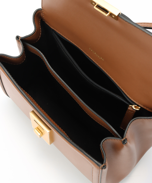 Spick & Span（スピックアンドスパン）の「《一部店舗+WEB限定》DEMELLIER/デメリエー PARIS HANDBAG（ショルダーバッグ・レディース・ブラック/キャメル・FREE）」の9枚目の写真