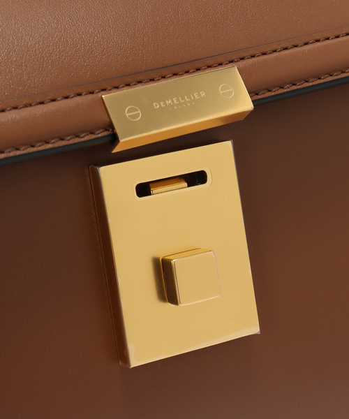 Spick & Span（スピックアンドスパン）の「《一部店舗+WEB限定》DEMELLIER/デメリエー PARIS HANDBAG（ショルダーバッグ・レディース・ブラック/キャメル・FREE）」の11枚目の写真