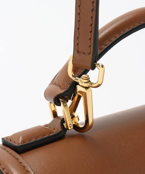 Spick & Span（スピックアンドスパン）の「《一部店舗+WEB限定》DEMELLIER/デメリエー PARIS HANDBAG（ショルダーバッグ・レディース・ブラック/キャメル・FREE）」の13枚目の写真