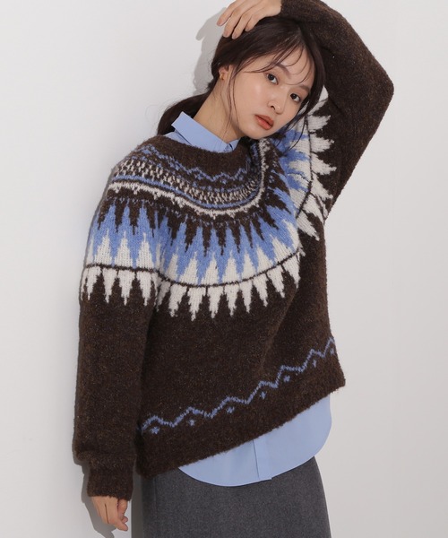 セール】ノルディックニット（ニット/セーター）｜N.（N. Natural