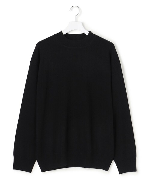 J.PRESS YORK STREET(ジェイプレスヨークストリート)の「【UNISEX】ハイゲージクルーネック ニット(ニット/セーター・メンズ・ダルブルー系/ダークブラウン系/アイボリー系/ブラック系・LARGE/MEDIUM/SMALL)」の1枚目の写真