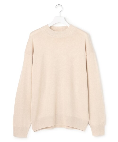 J.PRESS YORK STREET(ジェイプレスヨークストリート)の「【UNISEX】ハイゲージクルーネック ニット(ニット/セーター・メンズ・ダルブルー系/ダークブラウン系/アイボリー系/ブラック系・LARGE/MEDIUM/SMALL)」の3枚目の写真