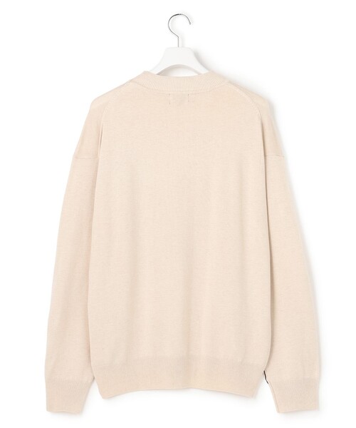 J.PRESS YORK STREET(ジェイプレスヨークストリート)の「【UNISEX】ハイゲージクルーネック ニット(ニット/セーター・メンズ・ダルブルー系/ダークブラウン系/アイボリー系/ブラック系・LARGE/MEDIUM/SMALL)」の5枚目の写真