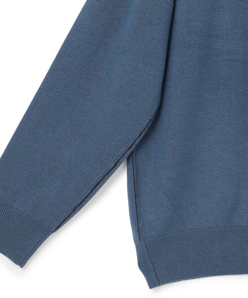 J.PRESS YORK STREET(ジェイプレスヨークストリート)の「【UNISEX】ハイゲージクルーネック ニット(ニット/セーター・メンズ・ダルブルー系/ダークブラウン系/アイボリー系/ブラック系・LARGE/MEDIUM/SMALL)」の13枚目の写真
