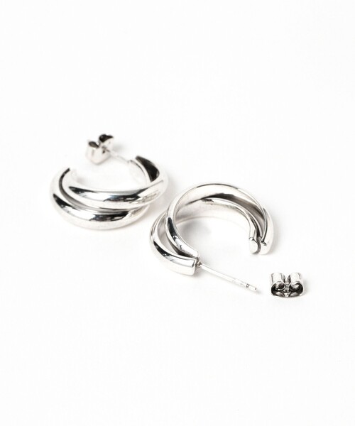 ゆきんこ PHILIPPE AUDIBERT シルバー フープピアス ゆきんこ様専用