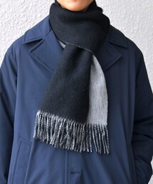 SHIPS any | SHIPS any: サープラスヤーン ウール リバーシブル ソリッド マフラー◇(マフラー)