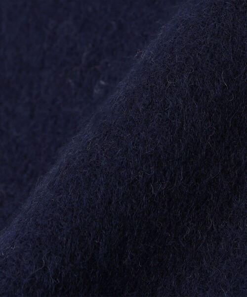 SHIPS any（シップス エニィ）の「SHIPS any: サープラスヤーン ウール リバーシブル ソリッド マフラー◇（マフラー・メンズ・ベージュ/ネイビー/ブラック・ONE SIZE）」の12枚目の写真