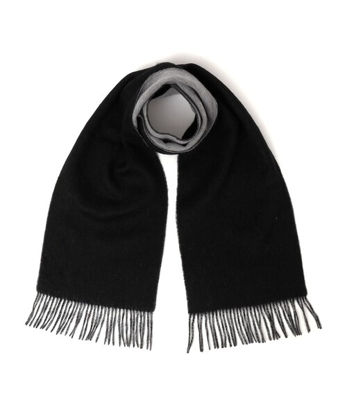 SHIPS any（シップス エニィ）の「SHIPS any: サープラスヤーン ウール リバーシブル ソリッド マフラー◇（マフラー・メンズ・ベージュ/ネイビー/ブラック・ONE SIZE）」の13枚目の写真