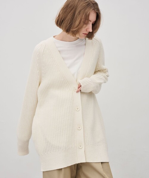 チャンキーニット カーディガン（カーディガン/ボレロ）｜uncrave
