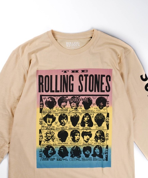 ROCK-OFF(ロックオフ)の「【ROCK-OFF】【AW】THE ROLLING STONES SOME GIRLS LONG SLEEVE TEE(Tシャツ/カットソー・メンズ・オートミール・X-LARGE/LARGE/MEDIUM)」の4枚目の写真