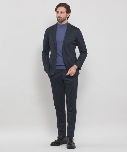 MACKINTOSH LONDON(マッキントッシュ ロンドン)の「【WEB・一部店舗限定】【FLEX JERSEY】ハウンドトゥースジャージーセットアップジャケット(テーラードジャケット・メンズ・ネイビー/ブラウン系その他5・36/38/40)」の14枚目の写真