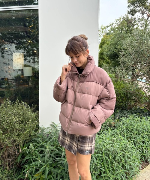 ROXY（ロキシー）の「MEET UP/ロキシーダウンジャケット（ダウンジャケット/コート・レディース・ブラウン/パープル/ブラック・SMALL/MEDIUM/LARGE）」の10枚目の写真