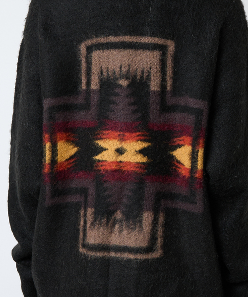 PENDLETON（ペンドルトン）の「【PENDLETON / ペンドルトン】Shaggy Cardigan / シャギー カーディガン/ユニセックス（スウェット・メンズ・ベージュ/アイボリー/ブラック・L/M）」の15枚目の写真