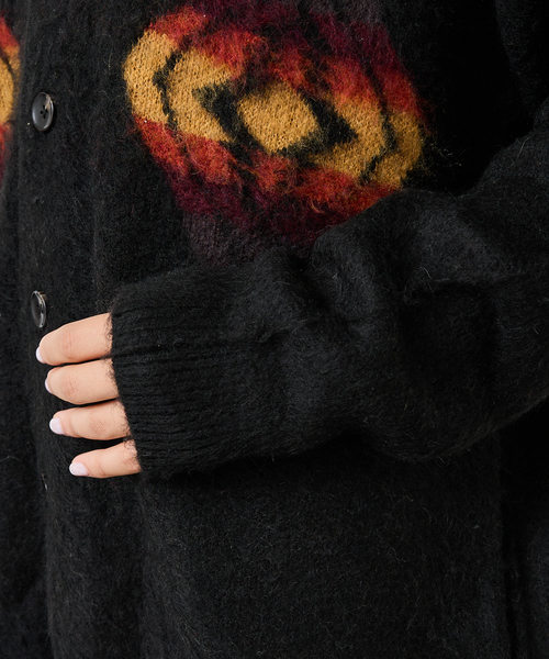 PENDLETON（ペンドルトン）の「【PENDLETON / ペンドルトン】Shaggy Cardigan / シャギー カーディガン/ユニセックス（スウェット・メンズ・ベージュ/アイボリー/ブラック・L/M）」の16枚目の写真