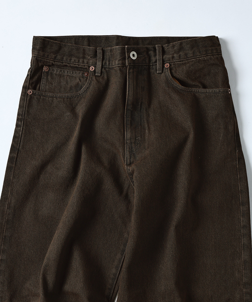 セール】デニム キャノン ディープ ブラウン（デニムパンツ）｜JOURNAL