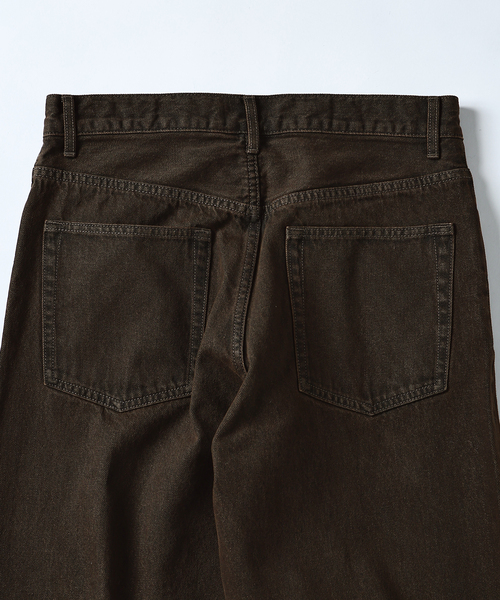 デニム キャノン ディープ ブラウン（デニムパンツ）｜JOURNAL