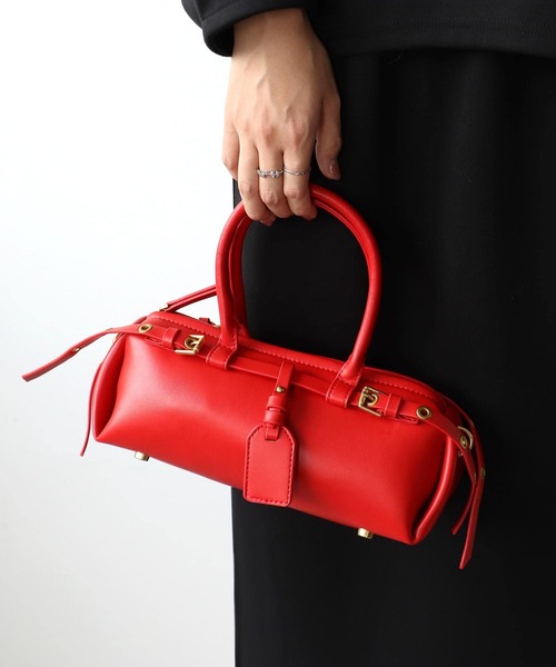 Three Four Time（ｽﾘｰﾌｫｰﾀｲﾑ）の「Wベルトショルダーバッグ（ショルダーバッグ・レディース・ブラック/ブラウン/レッド・FREE）」の3枚目の写真