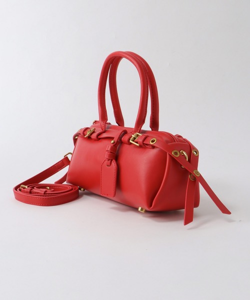 Three Four Time（ｽﾘｰﾌｫｰﾀｲﾑ）の「Wベルトショルダーバッグ（ショルダーバッグ・レディース・ブラック/ブラウン/レッド・FREE）」の15枚目の写真