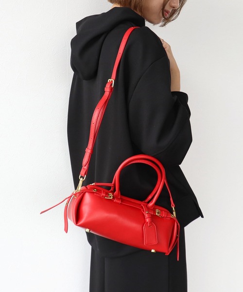 Three Four Time（ｽﾘｰﾌｫｰﾀｲﾑ）の「Wベルトショルダーバッグ（ショルダーバッグ・レディース・ブラック/ブラウン/レッド・FREE）」の10枚目の写真