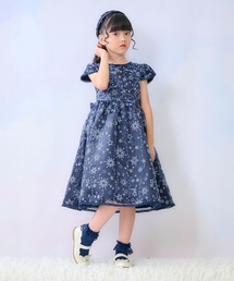セール】【バレエ】前開き ギンガムチェック ワンピース（ワンピース