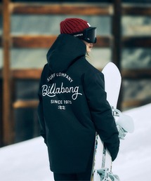 Billabong ブラック アウターウェア フード付き BILLABONG BILLABONG/ビラボン メンズ スノージャケット COACH JACKET