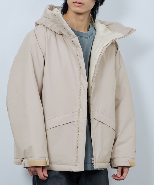 NAVY(ネイビー)の「NAVY 中綿モンスターブルゾン(ブルゾン・メンズ・ブラック/アイボリー/カーキ・M/S/XL/L)」の18枚目の写真