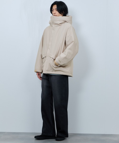 NAVY(ネイビー)の「NAVY 中綿モンスターブルゾン(ブルゾン・メンズ・ブラック/アイボリー/カーキ・M/S/XL/L)」の9枚目の写真