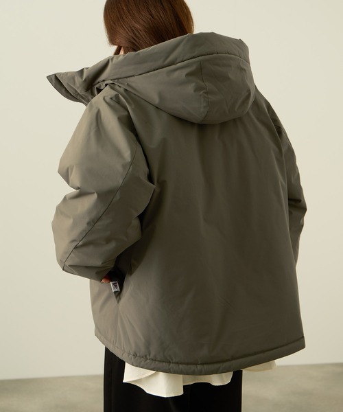 NAVY(ネイビー)の「NAVY 中綿モンスターブルゾン(ブルゾン・メンズ・ブラック/アイボリー/カーキ・M/S/XL/L)」の21枚目の写真