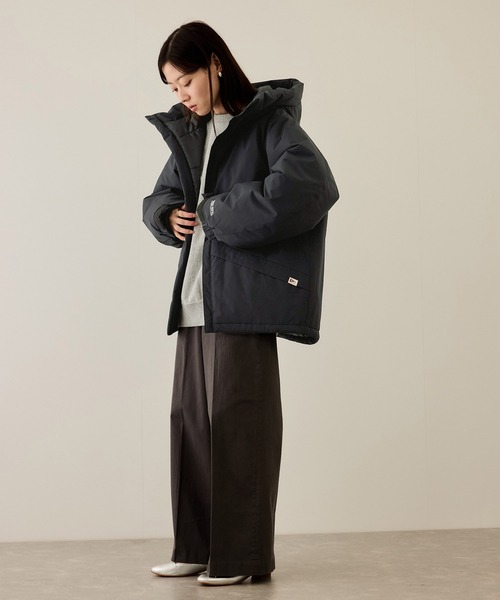 BIO WEAR モンスタージップフーディ　ネイビー BIO】 FADED MONSTER ZIP HOODIE | THE OUR