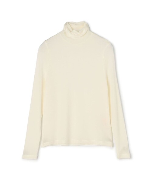 v::room（ヴィルーム）の「V;room シアータートルネックプルオーバー（Tシャツ/カットソー・レディース・イエロー/ライトグレー/ホワイト/ブラウン・1）」の2枚目の写真