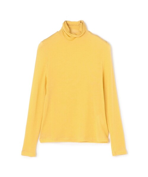 v::room（ヴィルーム）の「V;room シアータートルネックプルオーバー（Tシャツ/カットソー・レディース・イエロー/ライトグレー/ホワイト/ブラウン・1）」の4枚目の写真