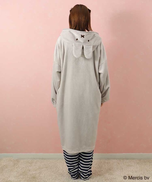 Miffy（ ミッフィー）の「ミッフィーふわもこなりきりガウン（ガウン/バスローブ・レディース・オフホワイト/ベージュ・FREE）」の14枚目の写真