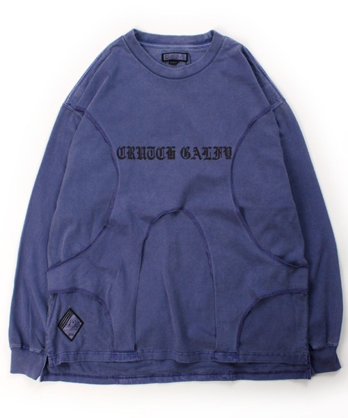 セール】GALFY（ガルフィー）穴の向こうにわんちゃんロンTee/長袖T