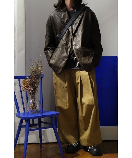 SHINYAKOZUKA(シンヤコヅカ)の「UPCYCLED BAGGY(その他パンツ・メンズ・ブラック/カーキ・X-SMALL/SMALL/MEDIUM/LARGE/X-LARGE)」の7枚目の写真