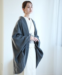 utatane（ウタタネ）の「和装コート JAPAN MODE ドルマン2wayコート 日本製（ノーカラーコート）」