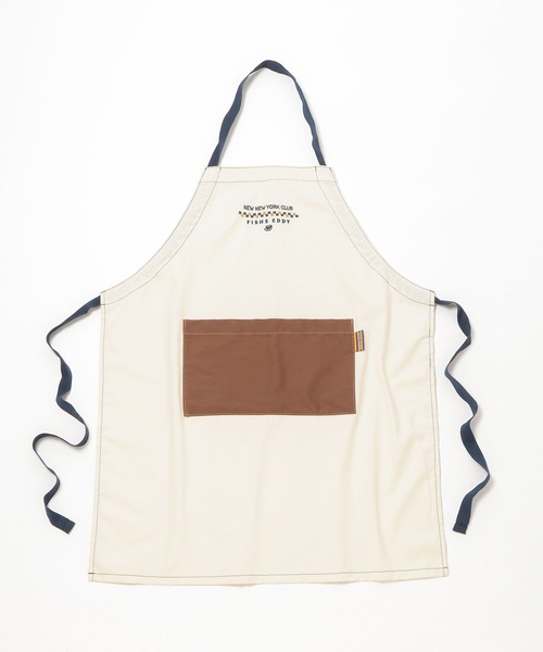 niko and...（ニコアンド）の「【NEW NEW YORK XMAS】コラボエプロン（エプロン・レディース・オフホワイト・FREE）」の3枚目の写真