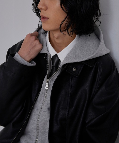 LUENNA（ルエナ）の「【LUENNA】Essential Narrow Dress Tie / エッセンシャルナロードレスタイ(ネクタイ)（ネクタイ・メンズ・ブラック/グレー・FREE）」の8枚目の写真