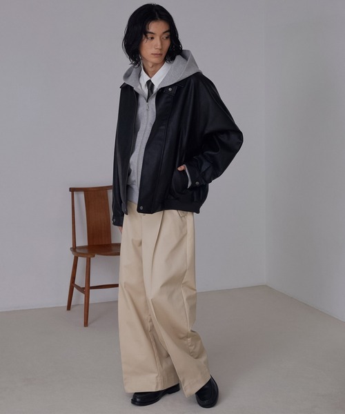 LUENNA（ルエナ）の「【LUENNA】Essential Narrow Dress Tie / エッセンシャルナロードレスタイ(ネクタイ)（ネクタイ・メンズ・ブラック/グレー・FREE）」の9枚目の写真