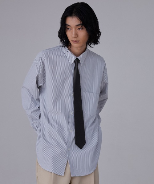 LUENNA（ルエナ）の「【LUENNA】Essential Narrow Dress Tie / エッセンシャルナロードレスタイ(ネクタイ)（ネクタイ・メンズ・ブラック/グレー・FREE）」の12枚目の写真