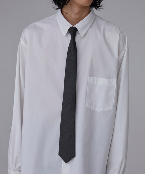 LUENNA（ルエナ）の「【LUENNA】Essential Narrow Dress Tie / エッセンシャルナロードレスタイ(ネクタイ)（ネクタイ・メンズ・ブラック/グレー・FREE）」の16枚目の写真