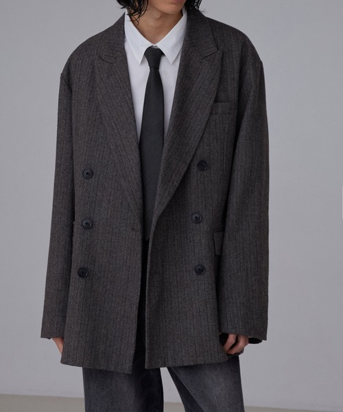 LUENNA（ルエナ）の「【LUENNA】Essential Narrow Dress Tie / エッセンシャルナロードレスタイ(ネクタイ)（ネクタイ・メンズ・ブラック/グレー・FREE）」の19枚目の写真
