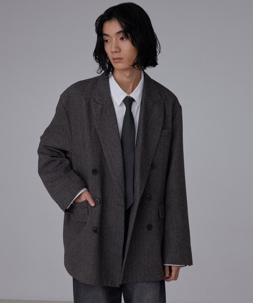 LUENNA（ルエナ）の「【LUENNA】Essential Narrow Dress Tie / エッセンシャルナロードレスタイ(ネクタイ)（ネクタイ・メンズ・ブラック/グレー・FREE）」の21枚目の写真