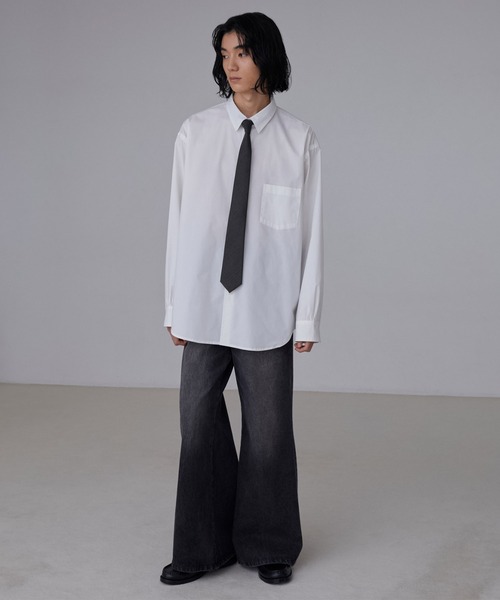 LUENNA（ルエナ）の「【LUENNA】Essential Narrow Dress Tie / エッセンシャルナロードレスタイ(ネクタイ)（ネクタイ・メンズ・ブラック/グレー・FREE）」の22枚目の写真