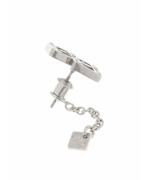 GYDA（ジェイダ）の「JEYSUS GGラインストーンピアス（ピアス（両耳用）・レディース・ゴールド/シルバー・FREE）」の7枚目の写真