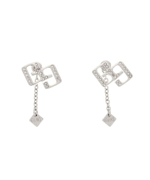 GYDA（ジェイダ）の「JEYSUS GGラインストーンピアス（ピアス（両耳用）・レディース・ゴールド/シルバー・FREE）」の10枚目の写真