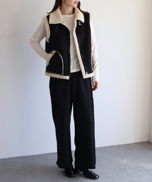 セール】ムートンベスト（その他アウター）｜sin.ca（シンカ）の