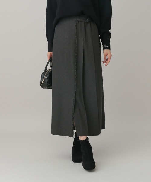 セール】MATINEE LINE/ウールライク/プリーツスカート/601506