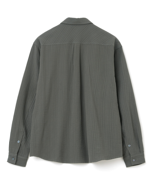 Millo Archive（ミロ アーカイブ）の「ダイアグナルシャツ [シメントグレー]（シャツ/ブラウス・メンズ・その他・MEDIUM/LARGE/X-LARGE）」の8枚目の写真